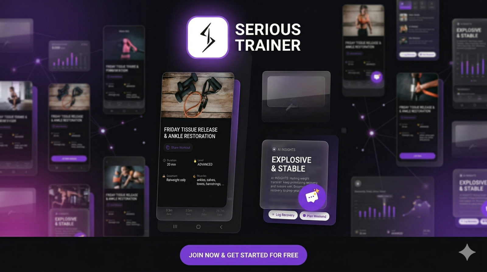 Serious Trainer app preview